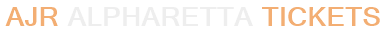 AJR Alpharetta Tickets